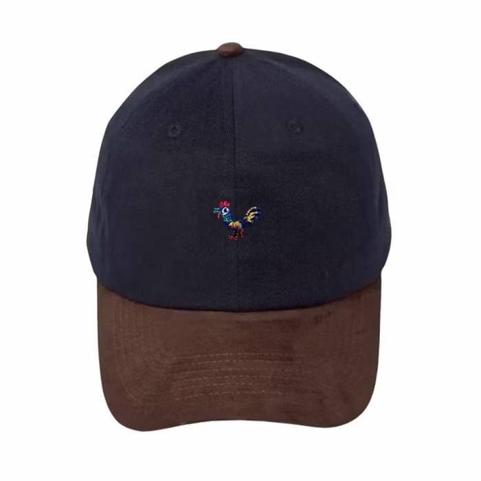 Anatomi Polo Caps Topi Polo Topi Denim Topi Katun Polo Hat Polo Cap Roaster Visor Coklat Kopi