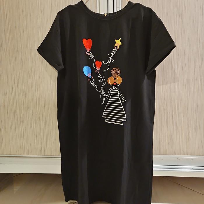 Dress Nikkou black preloved
