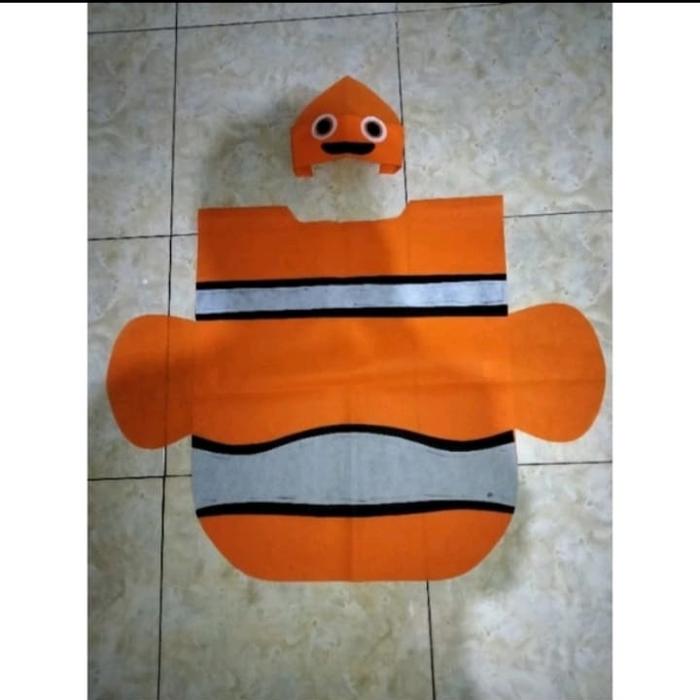 kostum karnaval ikan nemo