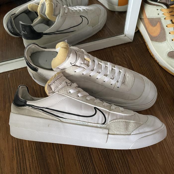 Nike drop type HBR white black casual original murah - sneakers second market
