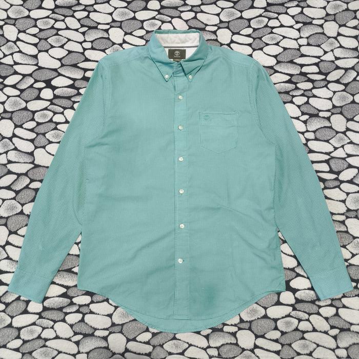 kemeja timberland long sleeve original size S