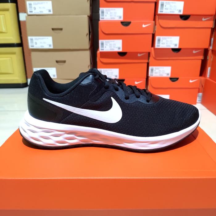 NIKE REVOLUTION 6 NN BLACK/WHITE ORIGINAL [DC3728-003] SIZE 43