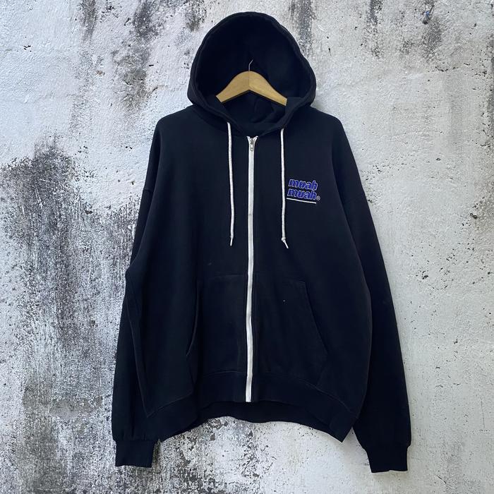 Ziphoodie Muah Muah - Size XXL - Jaket Zipper hoodie