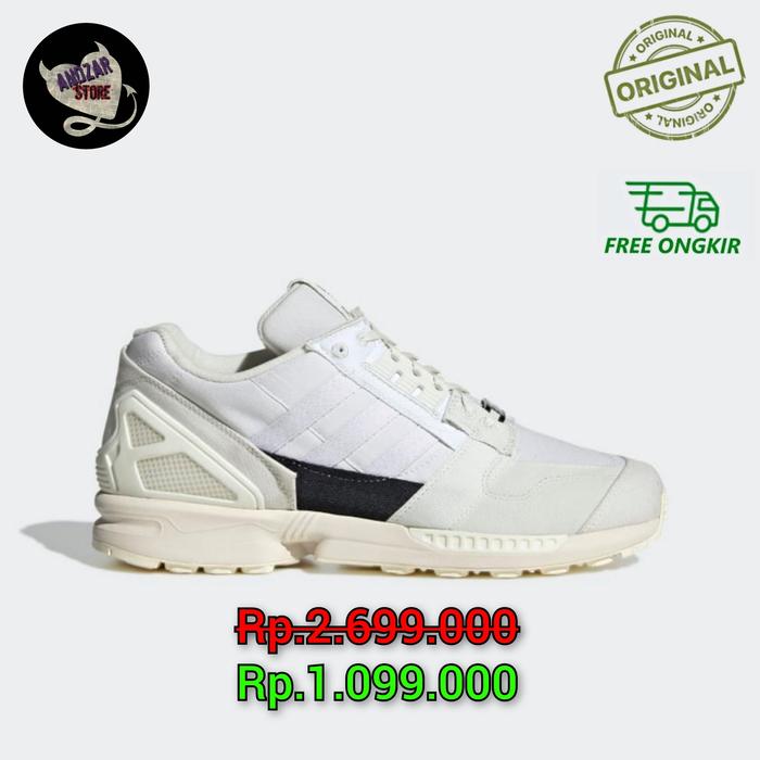 Sepatu Pria Adidas ZX 8000 PARLEY Off White Original 100% BNIB GV7618