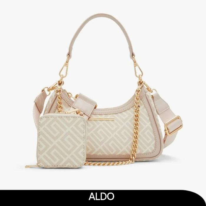 ALDO Avana Cross Body Bag Wanita - Beige