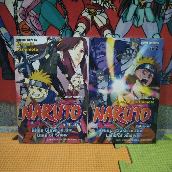 komik full set tamat Naruto the movie ninja Clash in the land of snow