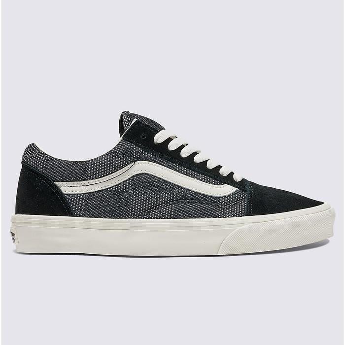 Vans Old Skool Denim Checkerboard Black