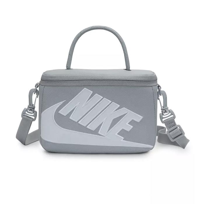 (100% ORIGINAL) NIKE Mini Shoebox Crossbody Sling Bag Swoosh Wolf Grey/White Slingbag