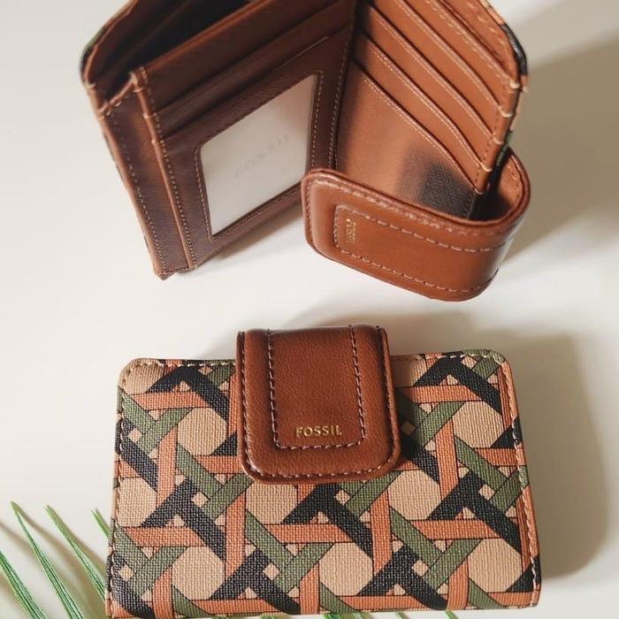 Fossil Madison Multi Green Wallet