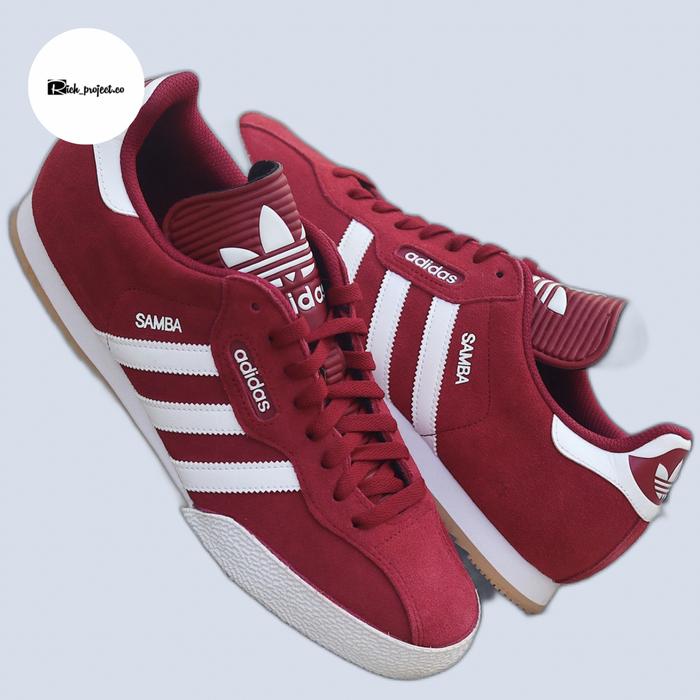 Adidas Originals Samba Super Suede Red White