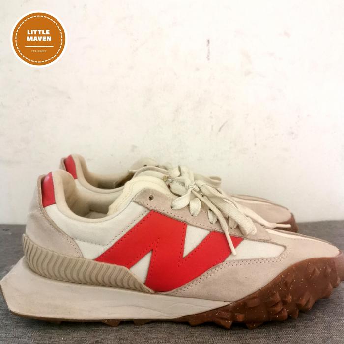 New Balance X72 Red White Sneakers