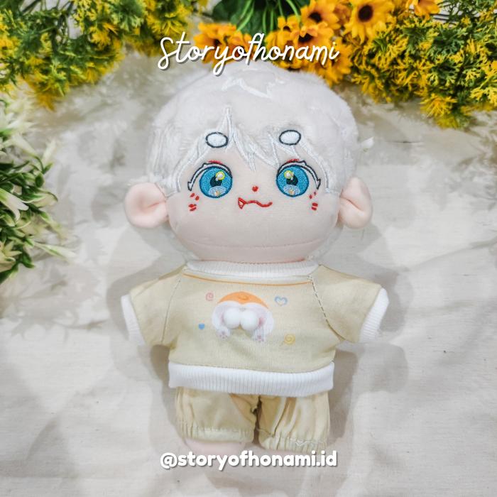 KAROU SET - BAJU DOLL 20 CM SET CELANA MOTIF KPOP COTTON