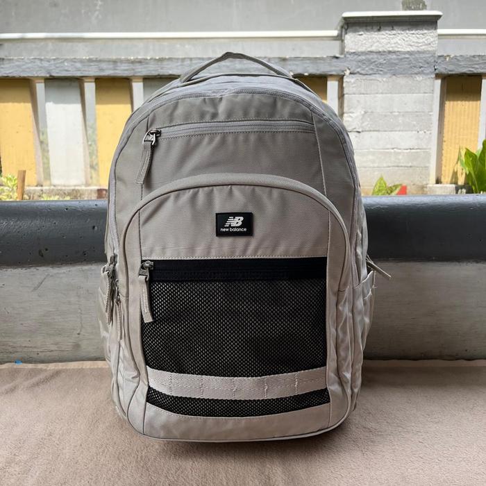 ransel tas second new balance NB broken white pria wanita muat leptop untuk kerja sekolah olahraga o