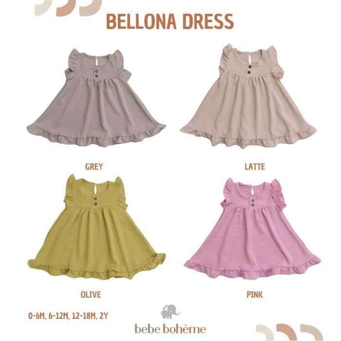 BEBE BOHEME - BELLONA DRESS - Dress Anak Perempuan
