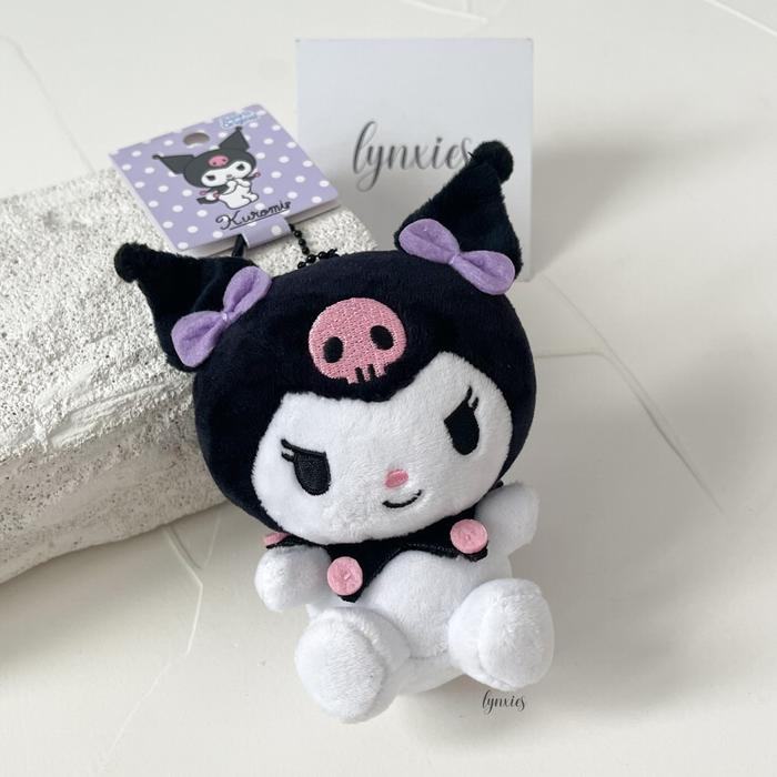 SANRIO JAPAN MASCOT KEYCHAIN KUROMI