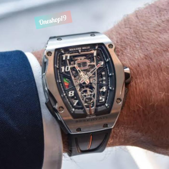 Jam Tangan RM40-01 Tittanium & NTPT Carbon Speedtail