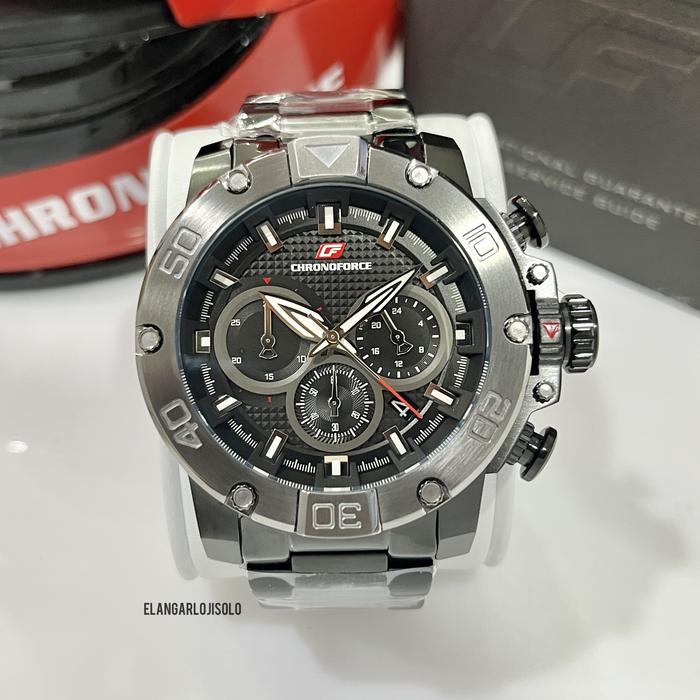 JAM TANGAN PRIA CHRONOFORCE CF 5257G-7 ORIGINAL