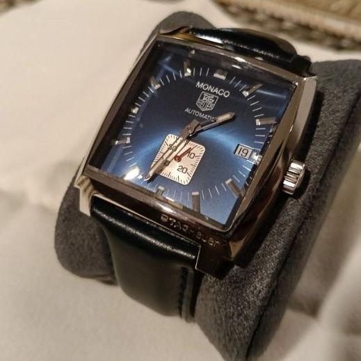 Tag Heuer Monaco Calibre 6 Automatic Blue Dial