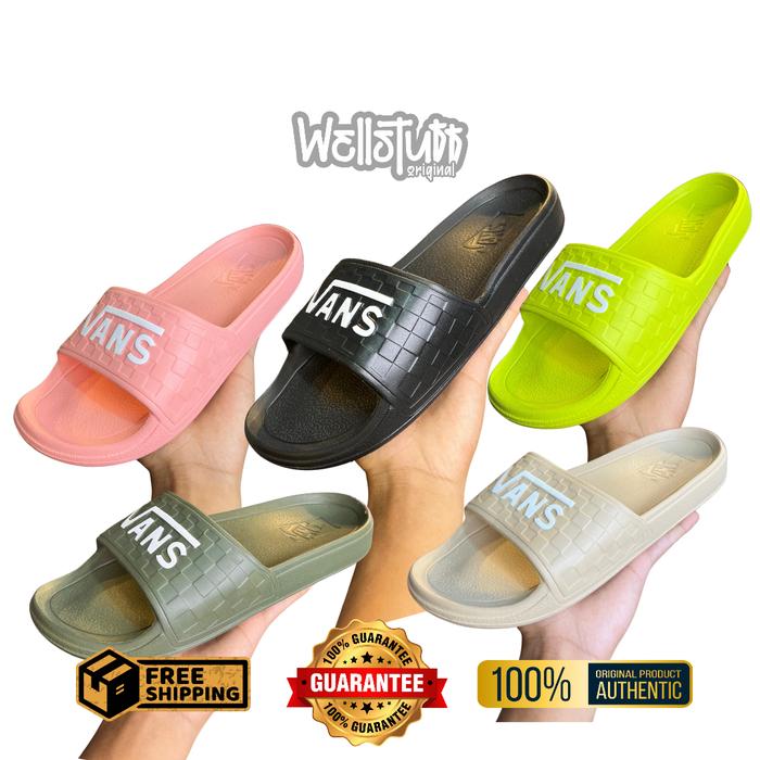 Slide On Vans Embose Original Sandal Vans Original Anti Putus