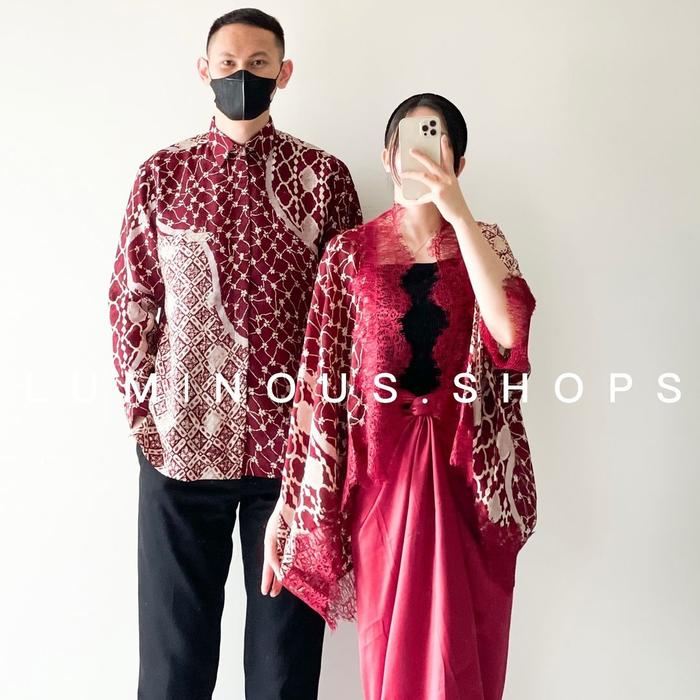 Couple Kebaya Batik Couple Kebaya Merah Kebaya Batik Kebaya Viscose Kebaya Modern Kebaya Wisuda Oute