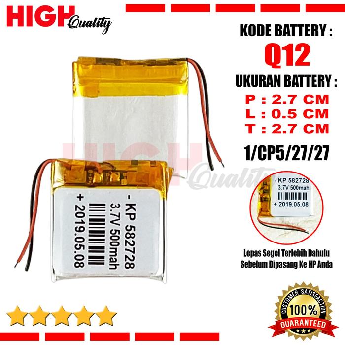 Baterai Headset Bluetooth Jam pintar Smart Watch Game boy mainan anak