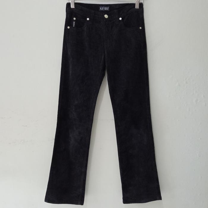Armani Jeans Eagle Corduroy Pants Made In Italy