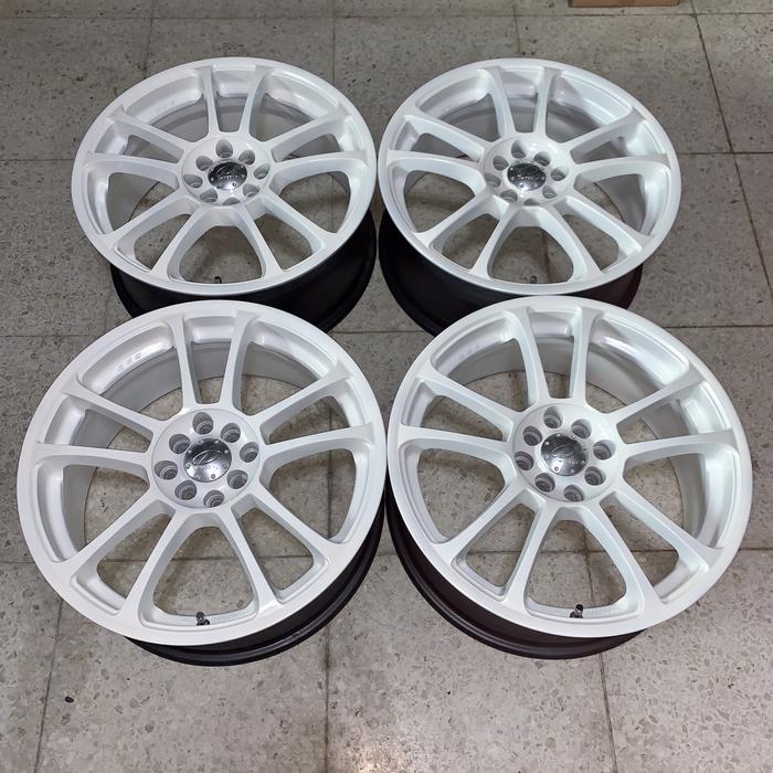 5zigen Imperio M5 Ring 18 4x100 4x114 Lebar 7.5 ET 43 Velg Original Japan Ori Jepang R18 JDM Murah H