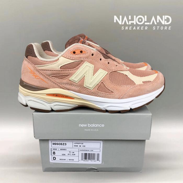 New Balance NB 990v3 MiUSA Exclusive Orange Cream M990SZ3 (Size 36-46.5)