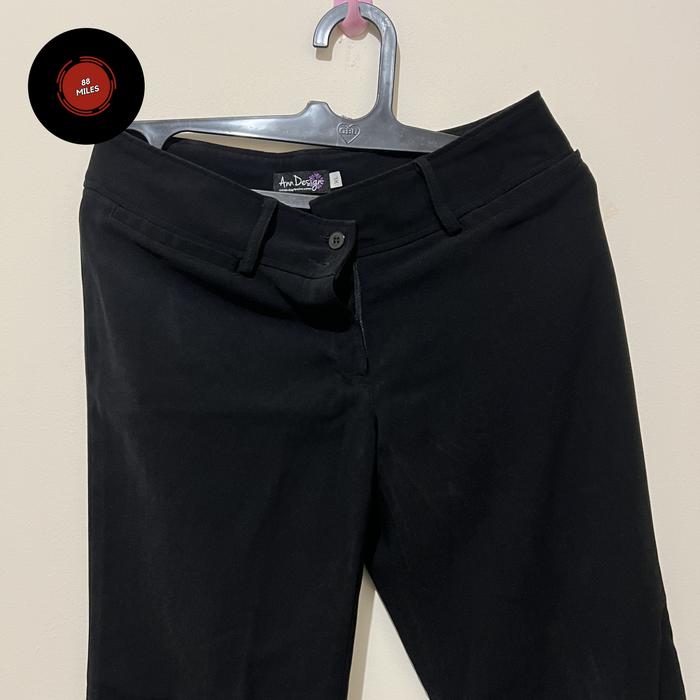 Celana Hitam Formal Ann Design