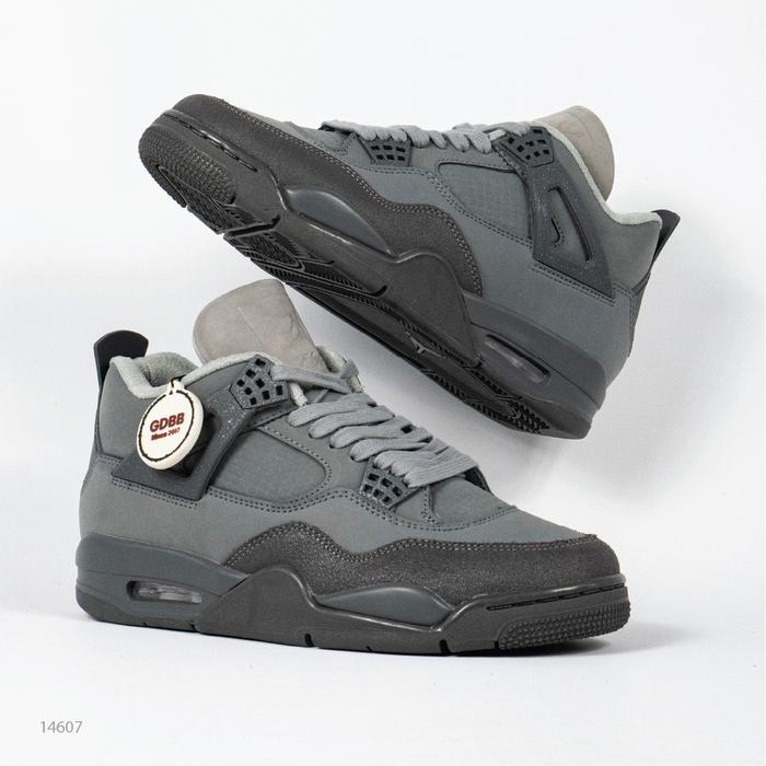 Sepatu Air Jordan 4 SE Paris Olympics Wet Cement Grey Sneakers Authentic