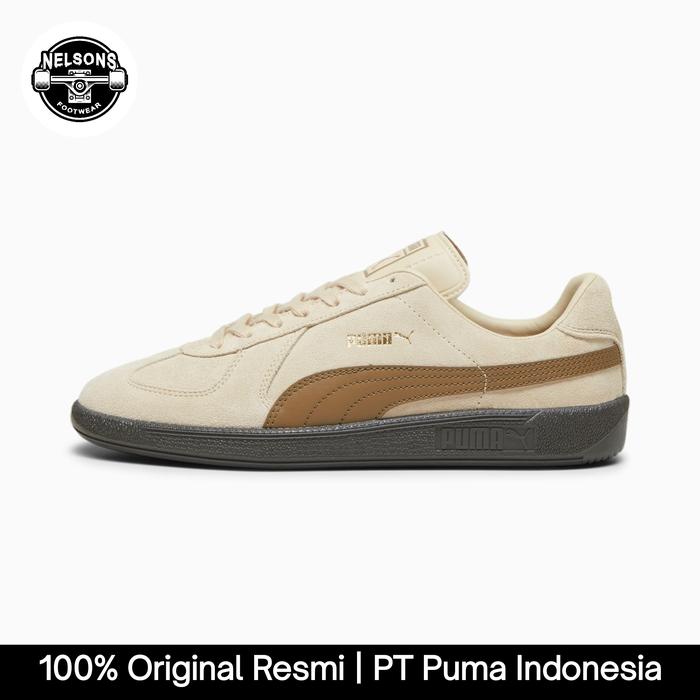 PUMA SPORTSWEAR ARMY TRAINER SUEDE SHOES ORIGINAL UNISEX - GRANOLA/CHOCOLATE CHIP 38815610