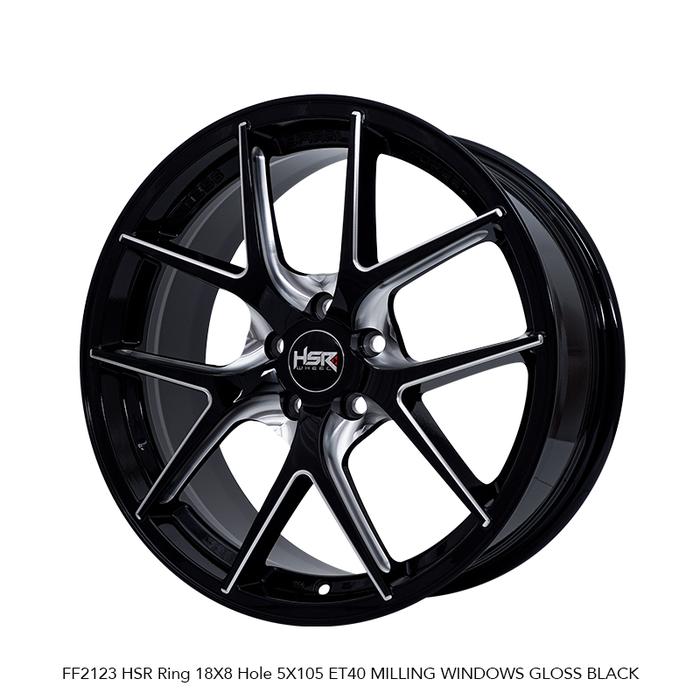 velg mobil Chevrolet trax ring 18 HSR RACE 9031