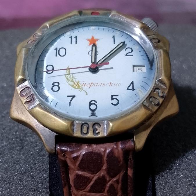 jam tangan vostok rusia like new