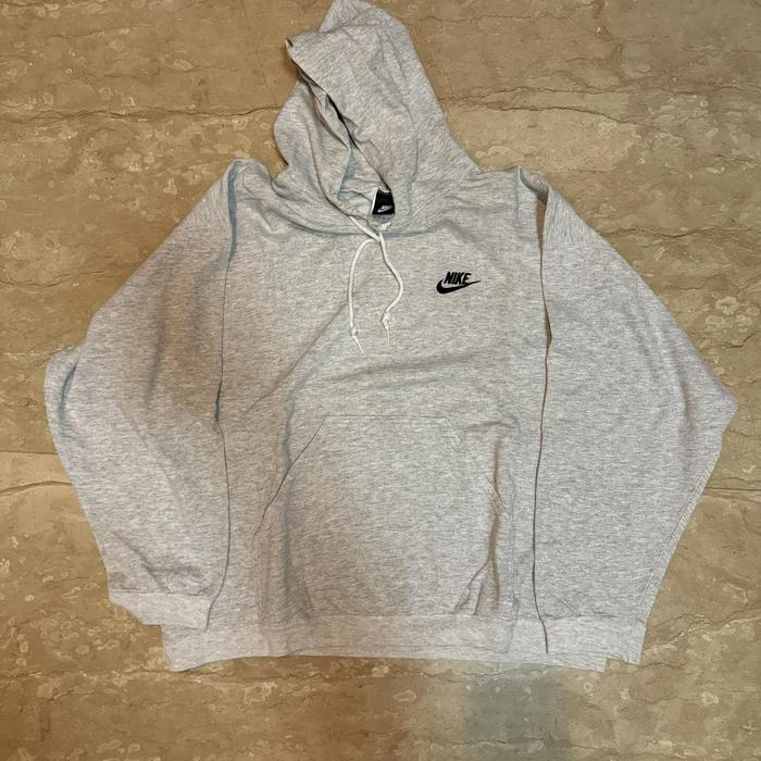 Vintage Nike 90s Spellout logo Hoodie Jerry Seinfeld Worn Black tag Large