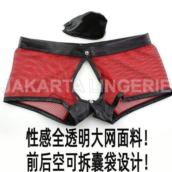 Best Seller Jakarta Lingerie Cd Pria Y Jlg171 Spesial For Man Open Crotch Celana Boxer Thong Bolong 