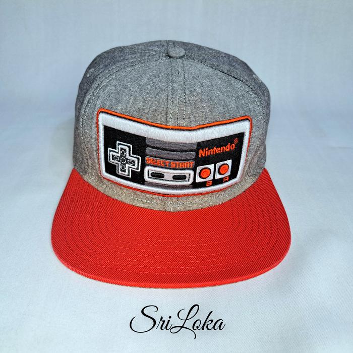Topi Snapback NINTENDO NES Controller Original Cap