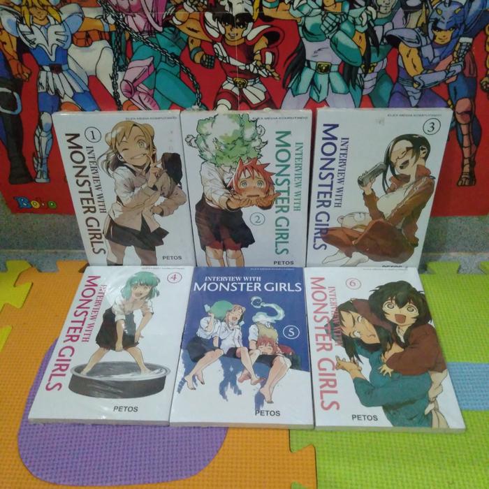 komik full set interview with monster girls 1-6 all segel
