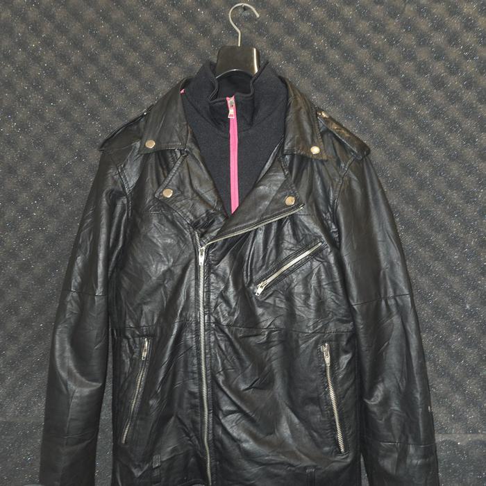 Jaket ramones kulit asli Roshell USA