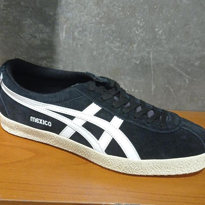 Original Sneakers - Onitsuka Tiger Delegation black - sepatu hitam - sepatu sekolah anak casual on s