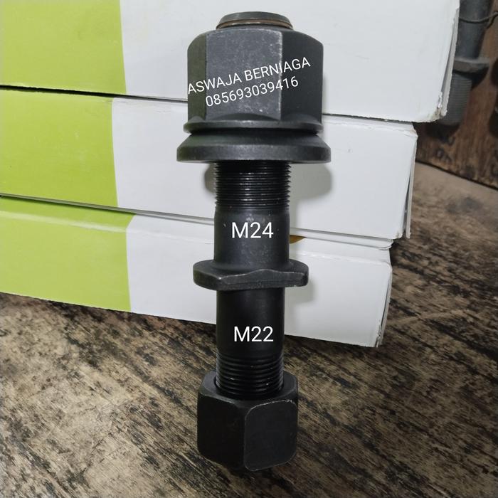 Baut Roda FUWA 18 Ton M24 - M22 merek KSY