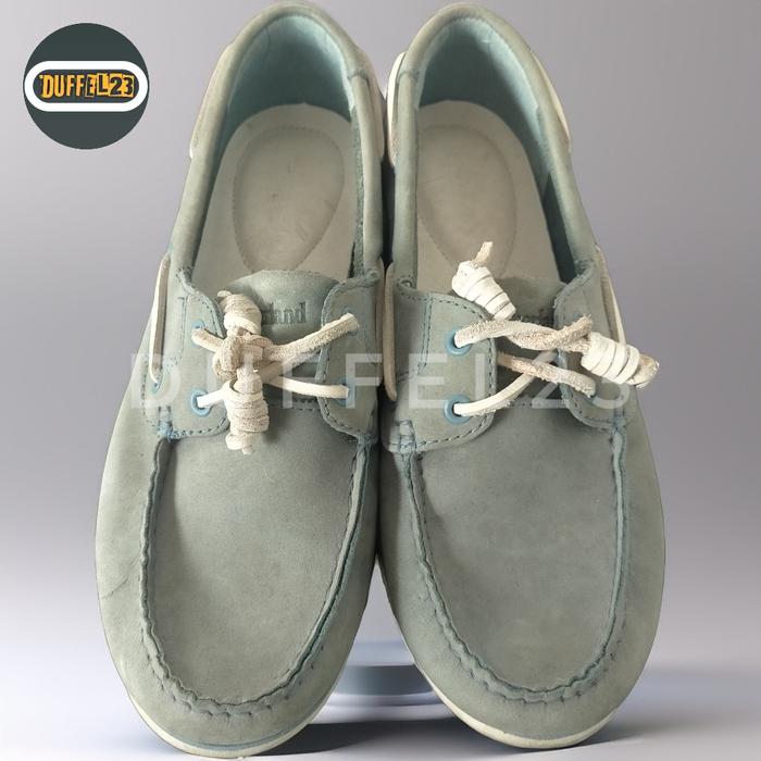 Timberland Classic Boat Blu Women - Original