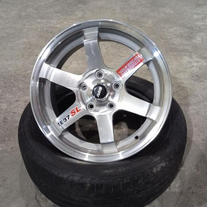 [SIAP KIRIM] VELG BARU TE37 R16 HOL 5 BAN SECOND HRG INI PER 1 PCS