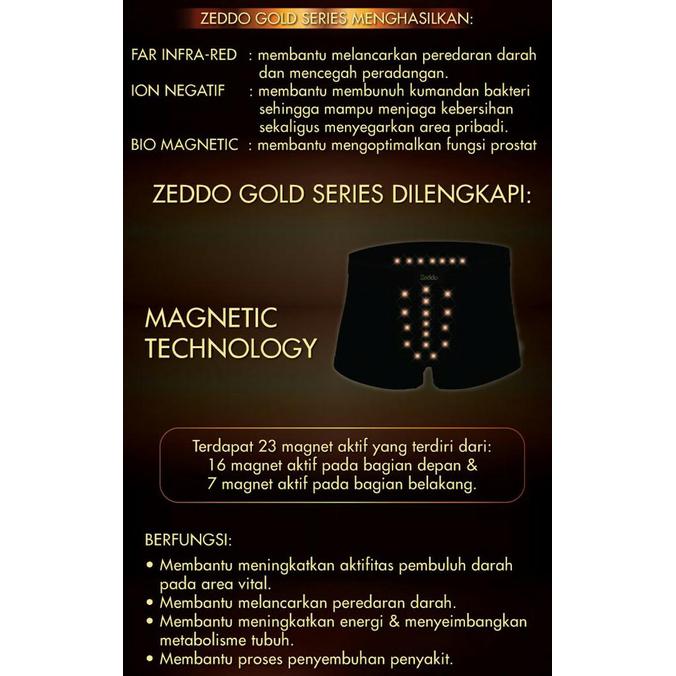 Best Seller Celana Dalam Zeddo Gold Series