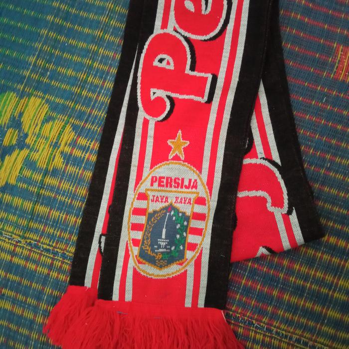 Syal / Scarf Persija: It's Not Just a Stadium, It's Our Home