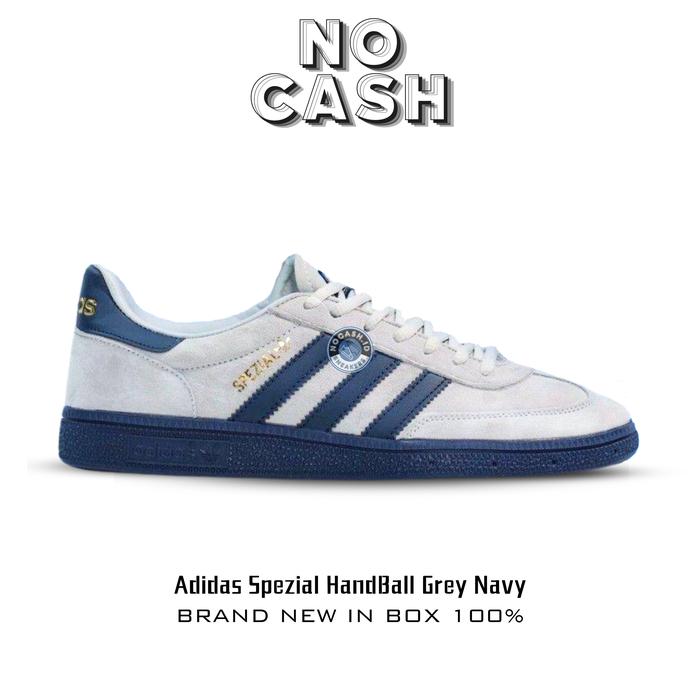 Sepatu Pria Adidas Spezial Handball Grey Navy Original