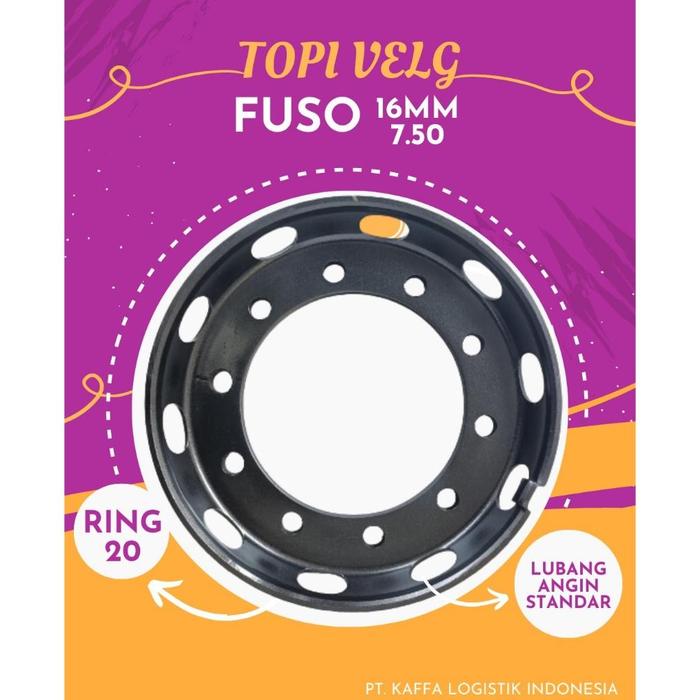 [READY] TOPI VELG FUSO RING 20 LUBANG 10 TEBAL 16 MM
