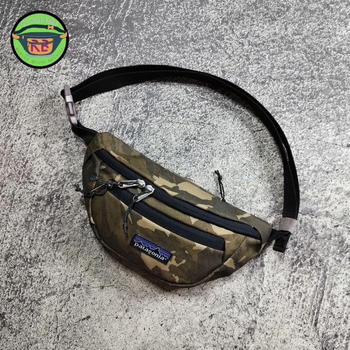 (Recycle) Tas Pinggang Patagonia Loreng Waist Bag