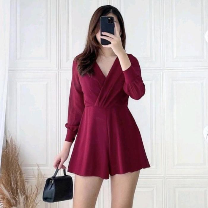 JUMPSUIT / JUMPSUIT KOREA / PAKAIAN WANITA / JUMPSUIT WANITA / JUMPSUIT