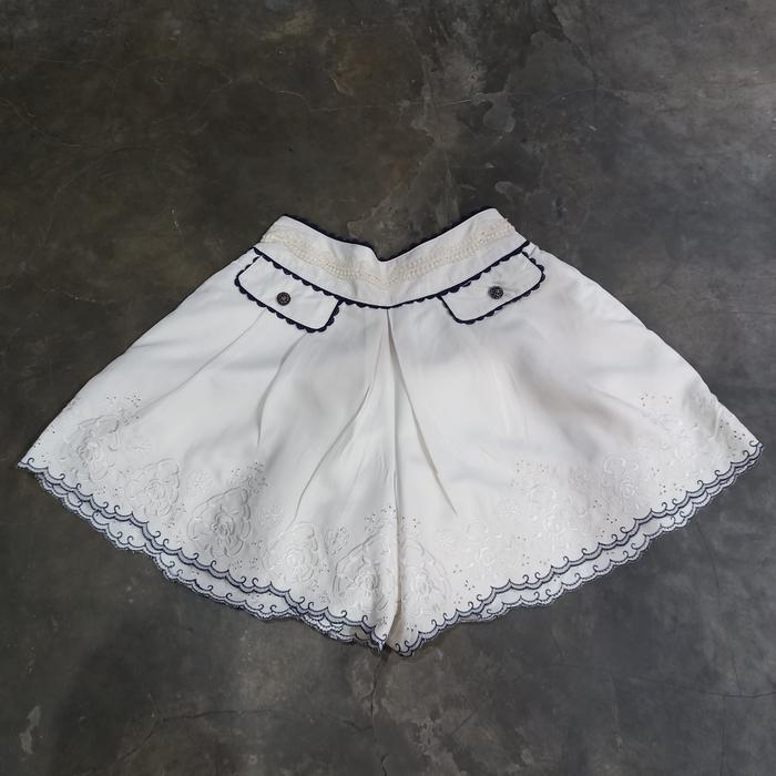 Short Pants White Axes Femme