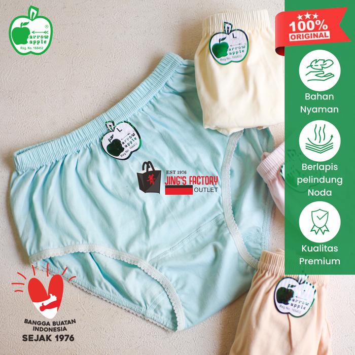 100% CD Apel Asli! Arrow Apple / Celana Dalam Wanita / Celana dalam apel / CD Dewasa - FB